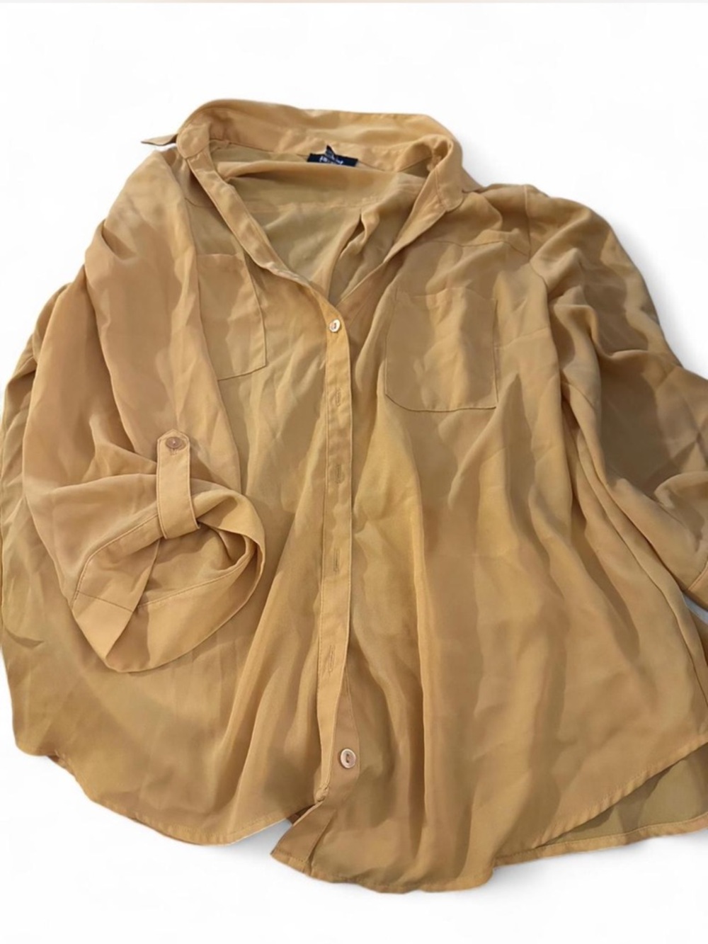 Dark Yellow By & By Top XXL